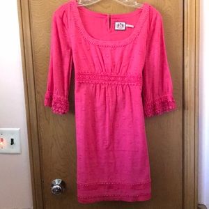 Juicy Couture pink cotton dress